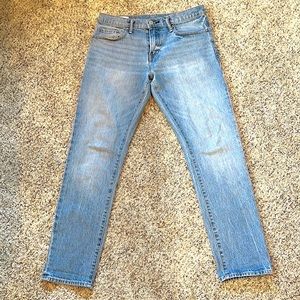 Men's GAP Slim Jeans - Light vintage wash